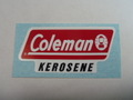 Coleman コールマン 補修用デカール コールマン現行214 639用 ケロシンランタン用 補修デカール 約57×29ｍｍ