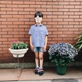 basic シャツワンピ
