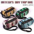 【４カラー】ORTEGA`S DAY TRIP BAG ショルダーバッグ ツーリング用バッグ アメリカの本物オルテガのブランケット使用