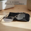 B-SHADES ビーシェイズ サングラス COOLBIKERS クールバイカーズ titanium 超軽量チタン 30g