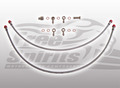 Freespirits　XR1200用　カフェレーサーキット用　強化フロントブレーキラインキット　[cod. 203904]