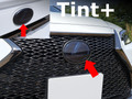 Tint+ レクサス ES300h AXZH10/AXZH11 前後エンブレム 用 (スモーク)