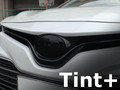 Tint+ トヨタ カムリ AXVA70/AXVA75/AXVH70/AXVH75 フロントエンブレム 用 (★ブラックスモーク)
