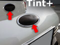 Tint+ スバル BRZ ZD8 前後エンブレム 用 (★ブラックスモーク)
