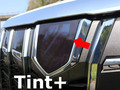Tint+ トヨタ アルファード AGH30W/AGH35W/GGH30W/GGH35W 30系 後期 フロントエンブレム 用 (スモーク)