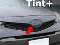Tint+ トヨタ プリウスα ZVW40W/ZVW41W フロントエンブレム 用 (スモーク)