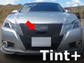 Tint+ トヨタ クラウン アスリート ARS210/GRS210/GRS211/GRS214/AWS210/AWS211 前期 フロントエンブレム 用 (★ブラックスモーク)