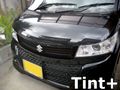 Tint+ スズキ パレットSW MK21S フロントグリル 用 (★ブラックスモーク) ＊受注