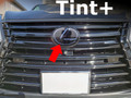 Tint+ レクサス LX570 URJ201W フロントエンブレム 用 前単品 (スモーク)