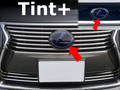 Tint+ レクサス LS600h UVF45/UVF46 後期 前後エンブレム 用 (スモーク)