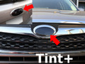 Tint+ スバル フォレスター SJ5/SJG 前期 A/B/C型 前後エンブレム 用 (★ブラックスモーク)