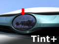 Tint+ トヨタ プリウスPHV ZVW52 前期/後期 フロントエンブレム 用 (スモーク)