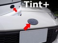 Tint+ トヨタ GR86 ZN8 前後エンブレム 用 (★ブラックスモーク)