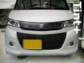 Tint+ スズキ パレットSW MK21S フロントグリル 用 (★ライトスモーク) ＊受注