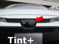 Tint+ トヨタ カローラツーリング NRE210W/NRE214W/ZRE212W/ZWE211W/ZWE213W/ZWE214W/ZWE215W/ZWE219W/MZEA12W/MZEA17W 前期/後期 フロントエンブレム 用 (★ブラックスモーク)