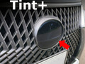 Tint+ レクサス LS500/LS500h VXFA50/VXFA55/GVF50/GVF55 前後エンブレム 用 (スモーク)