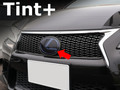 Tint+ レクサス GS300h/GS450h AWL10/GWL10 前期 前後エンブレム 用 (スモーク)