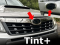 Tint+ スバル フォレスター SH5/SH9/SHJ 前後エンブレム 用 (★ブラックスモーク)