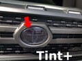 Tint+ トヨタ RAV4 MXAA52/MXAA54/AXAH52/AXAH54 フロントエンブレム 用 (スモーク)