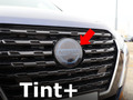 Tint+ 日産 キックス P15/RP15/SNP15 フロントエンブレム 用 (スモーク)