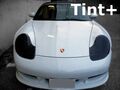 Tint+ ポルシェ 911 996 前期 ヘッドライト 用 Type1 (スモーク) ＊受注