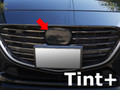 Tint+ マツダ アクセラスポーツ BM2FS/BM2AS/BM5AS/BM5FS/BMEFS/BMLFS 後期 フロントエンブレム 用 (★ブラックスモーク)