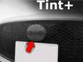 Tint+ マツダ MAZDA3 ファストバック/セダン BP5P/BP8P/BPEP/BPFP/BPFJ3P/BP5R/BP8R/BPEK3R/BPFJ3R 前期/後期 フロントエンブレム 用 (★ブラックスモーク)