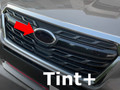 Tint+ スバル フォレスター SJ5/SJG 後期 D/E型 前後エンブレム 用 (★ブラックスモーク)