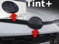 Tint+ トヨタ アクア MXPK11 GRスポーツ 前後エンブレム 用 (★ブラックスモーク)