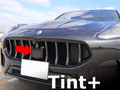 Tint+ マセラティ グレカーレ GT/モデナ/トロフェオ フロントエンブレム 用 (★ブラックスモーク)