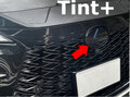 Tint+ レクサス RX350/RX500h/RX450h+ TALA10/TALA15/TALH17/AALH10/AALH15/AALH16 フロントエンブレム 用 前単品 (スモーク)