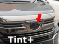 Tint+ トヨタ ヴェルファイア AGH30W/AGH35W/AYH30W/GGH30W/GGH35W 前期 レーダーブレーキ搭載車 フロントエンブレム 用 (スモーク)