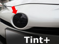 Tint+ トヨタ プリウス ZVW50/ZVW51/ZVW55 前期 フロントエンブレム 用 (★ブラックスモーク)