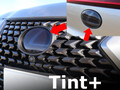 Tint+ レクサス UX200/UX250h/UX300h/UX300e MZAA10/MZAH10/MZAH11/MZAH15/MZAH16/KMA10 前後エンブレム 用 (スモーク)