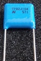 FPB22J104K　630V　0.1μF　1個　メタライズドポリプロピレンフィルムコンデンサ