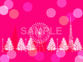 No.840　クリスマス　イラスト