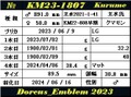 KM25-11番ライン　幼虫　4頭セット　予約