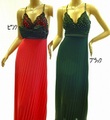 1205　ﾋﾞｯｸﾘボンﾌﾟﾘｰﾂﾛﾝｸﾞﾄﾞﾚｽ