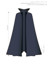 Stand Collar Mantle 3 Ladies'-F size [A4 paper download pattern]