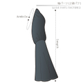 袖パーツ（二段パフ）３８サイズ【ダウンロード型紙】