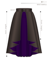 Waist Mantle Ladies'-LL size [Letter paper download pattern]