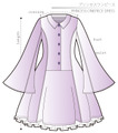 プリンセスワンピース　【Ａ３印刷済み発送】