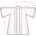 羽織マント(ラッパ袖)　【Ａ３印刷済み発送】