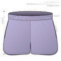 トランクスパンツ　女性Ｌサイズ【ダウンロード型紙】