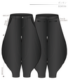 Bontan Ladies'-LL size [Letter paper download pattern]