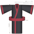 Kimono Bell sleeve Children-10 size [Letter paper download pattern]