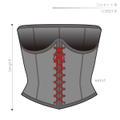 Corset 3 Men's-L size [A4 paper download pattern]