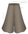 Knickerbockers 2 Ladies'-LL size [A4 paper download pattern]