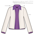 ボレロジャケット＆ブラウス　女性Ｌサイズ【ダウンロード型紙】