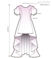 Train Dress 2 Ladies'-L size [A4 paper download pattern]